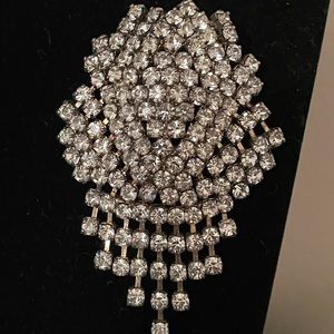 Vintage Rhinestone Brooch
